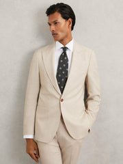 Suit Jacket in Stone