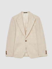 Suit Jacket in Stone