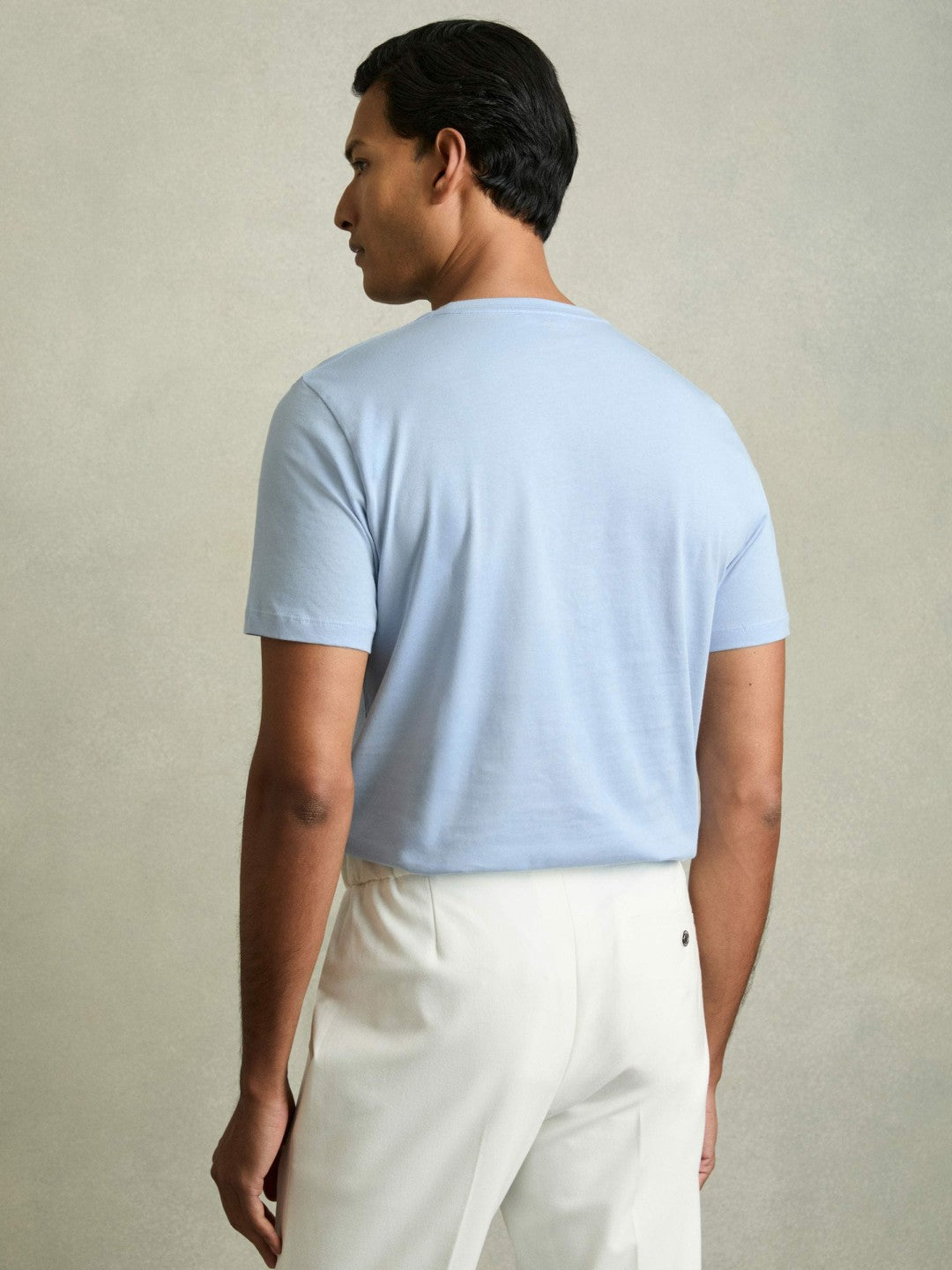 Cotton-Jersey Crew-Neck T-shirts 3 Pack in Neutral