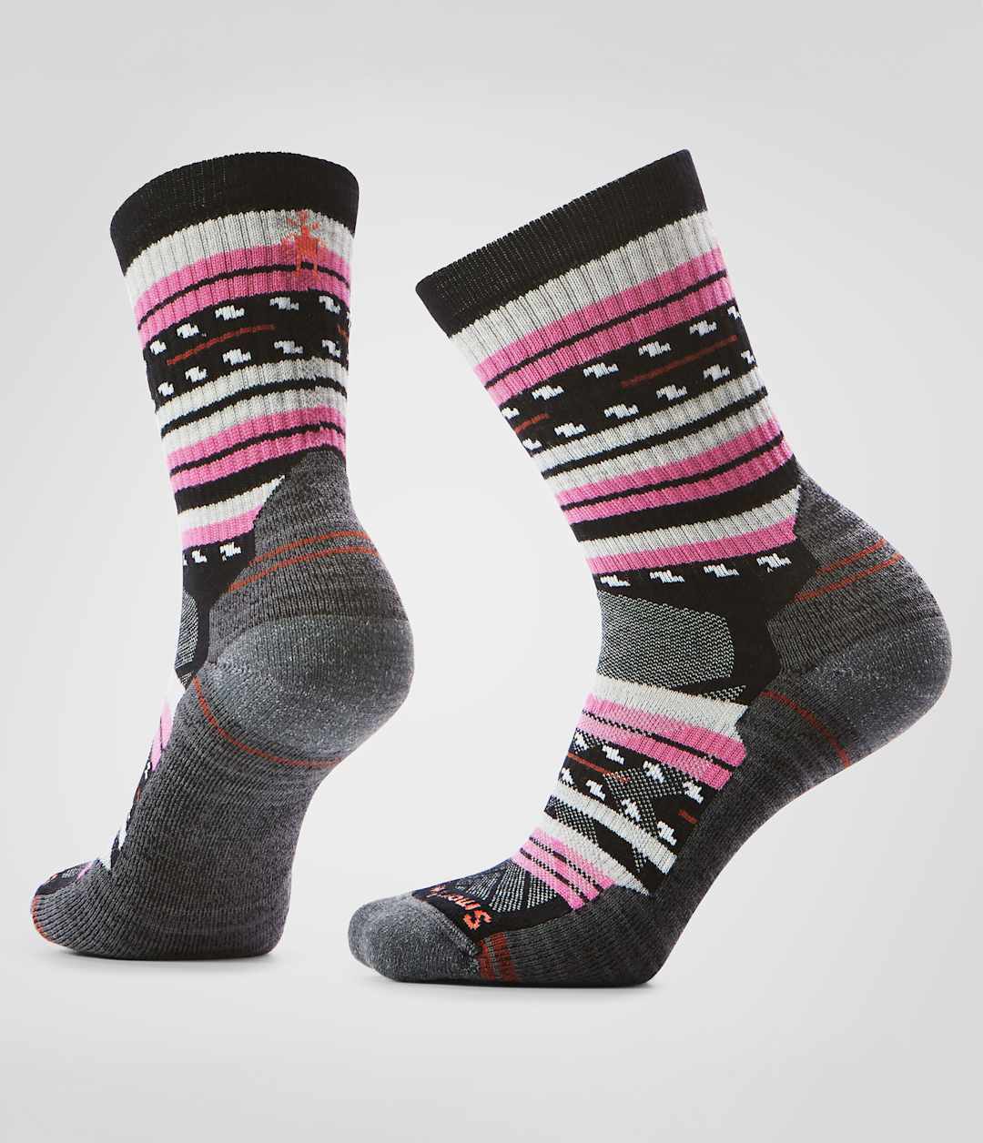 TNF X Smartwool Women's HIKE Light Cushion Margarita Crew Socks / The North Face