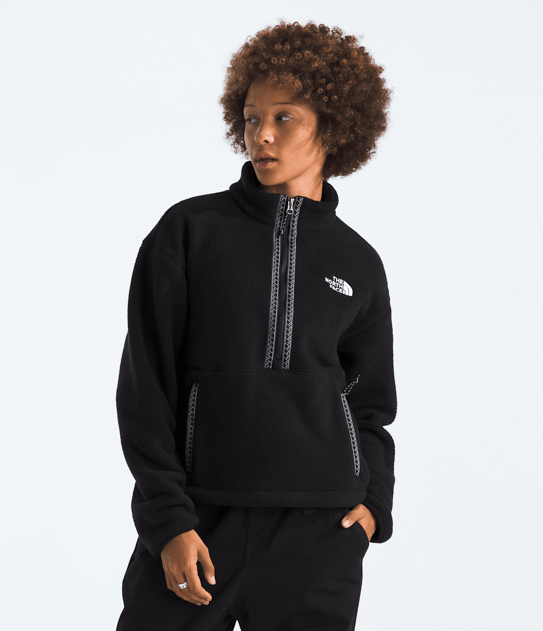 Women’s TNF™ Fleeski ¼-Zip Pullover / The North Face
