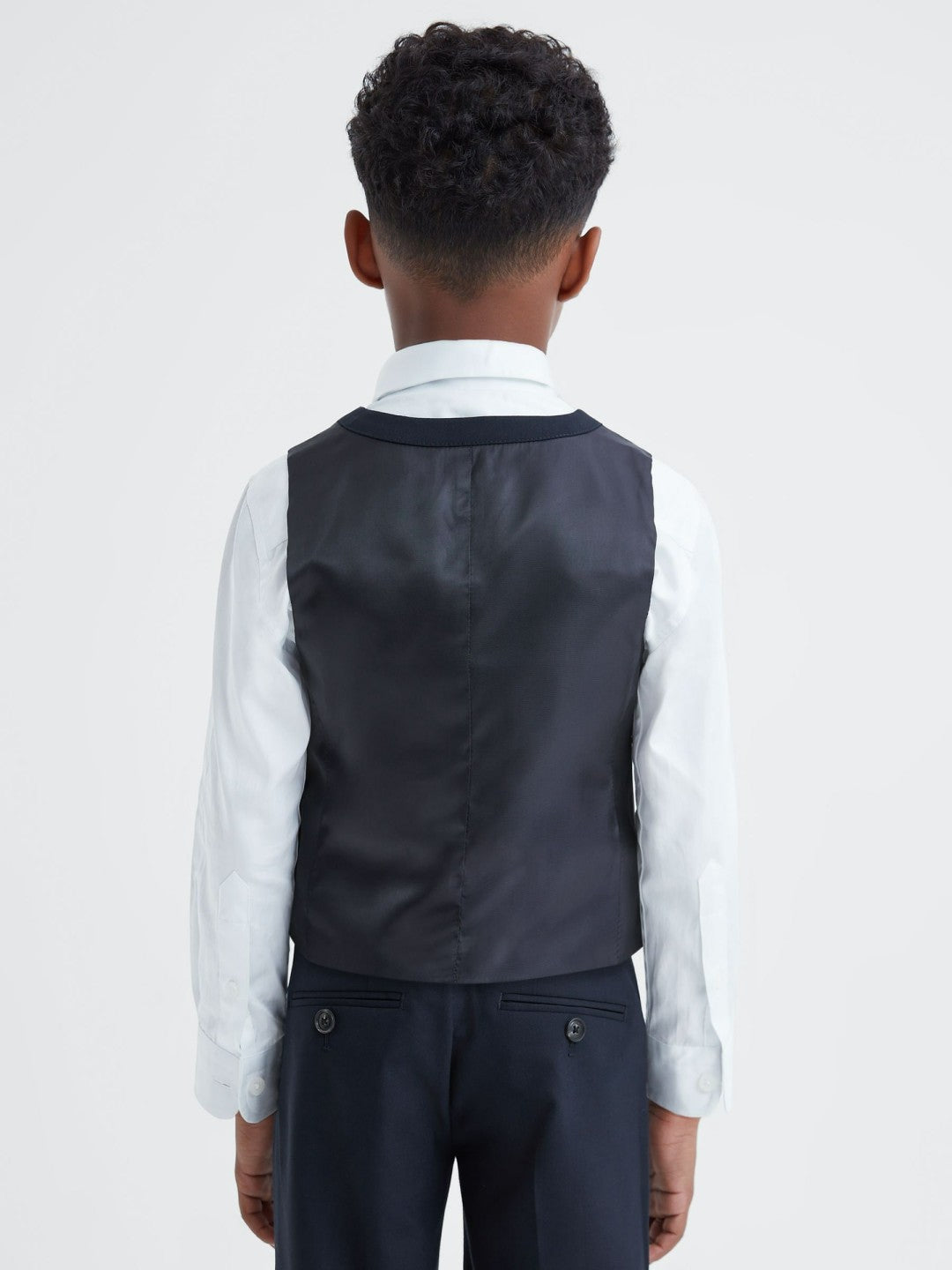 9-14 yrs Modern Fit Waistcoat in Navy