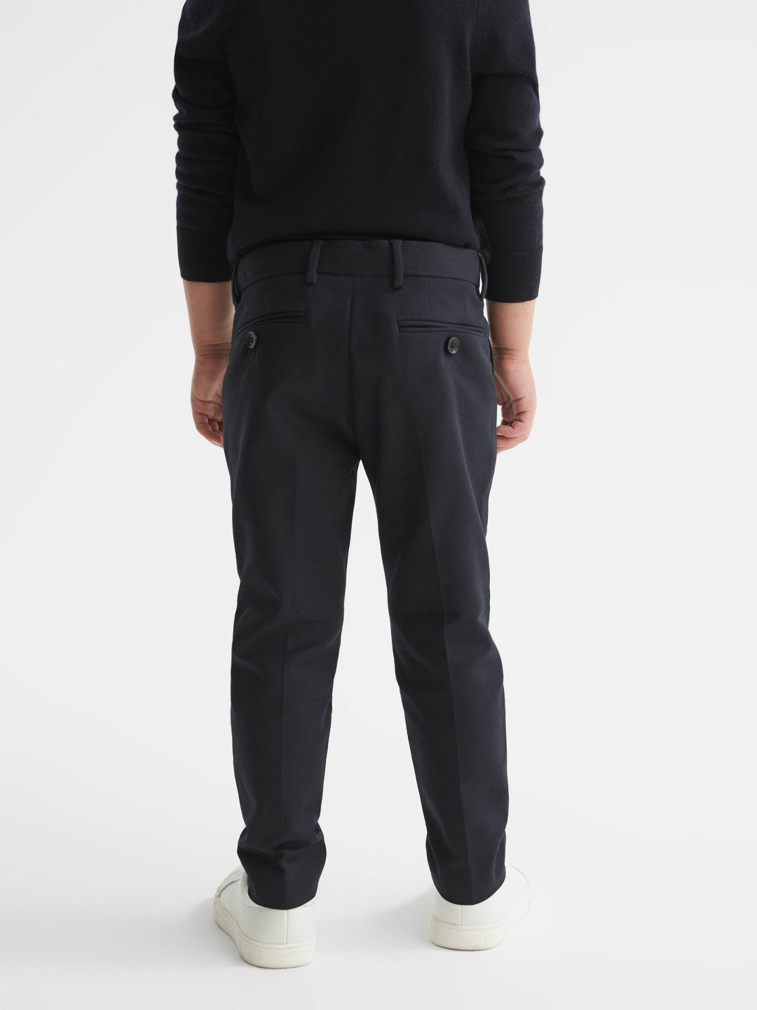 9-14 yrs Slim Fit Chinos in Navy