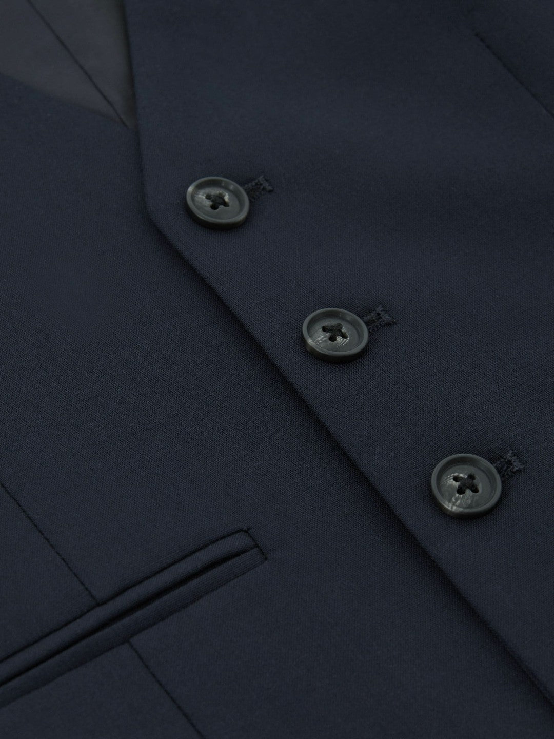 3-9 yrs Wool Blend Waistcoat in Navy