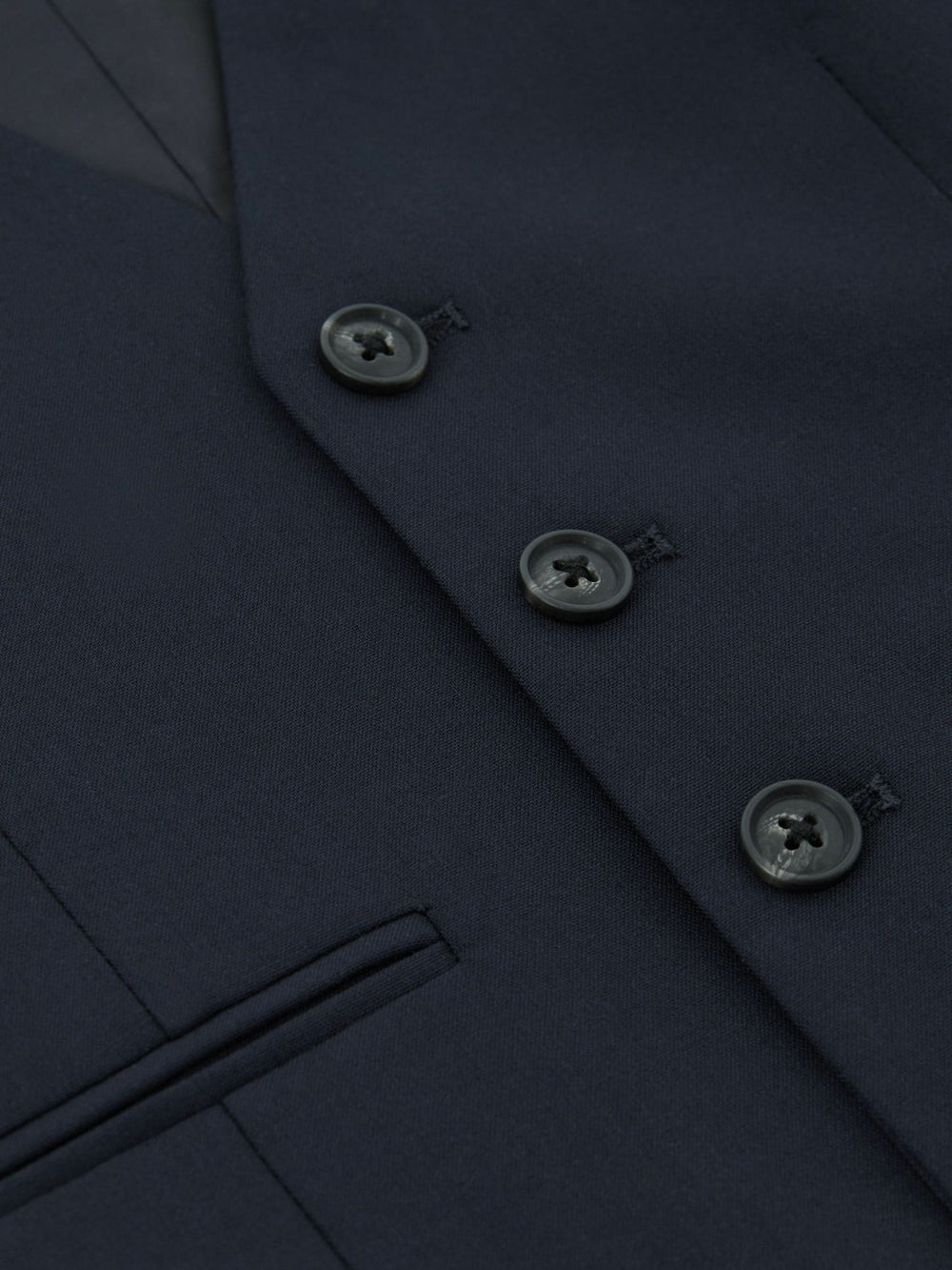 3-9 yrs Wool Blend Waistcoat in Navy