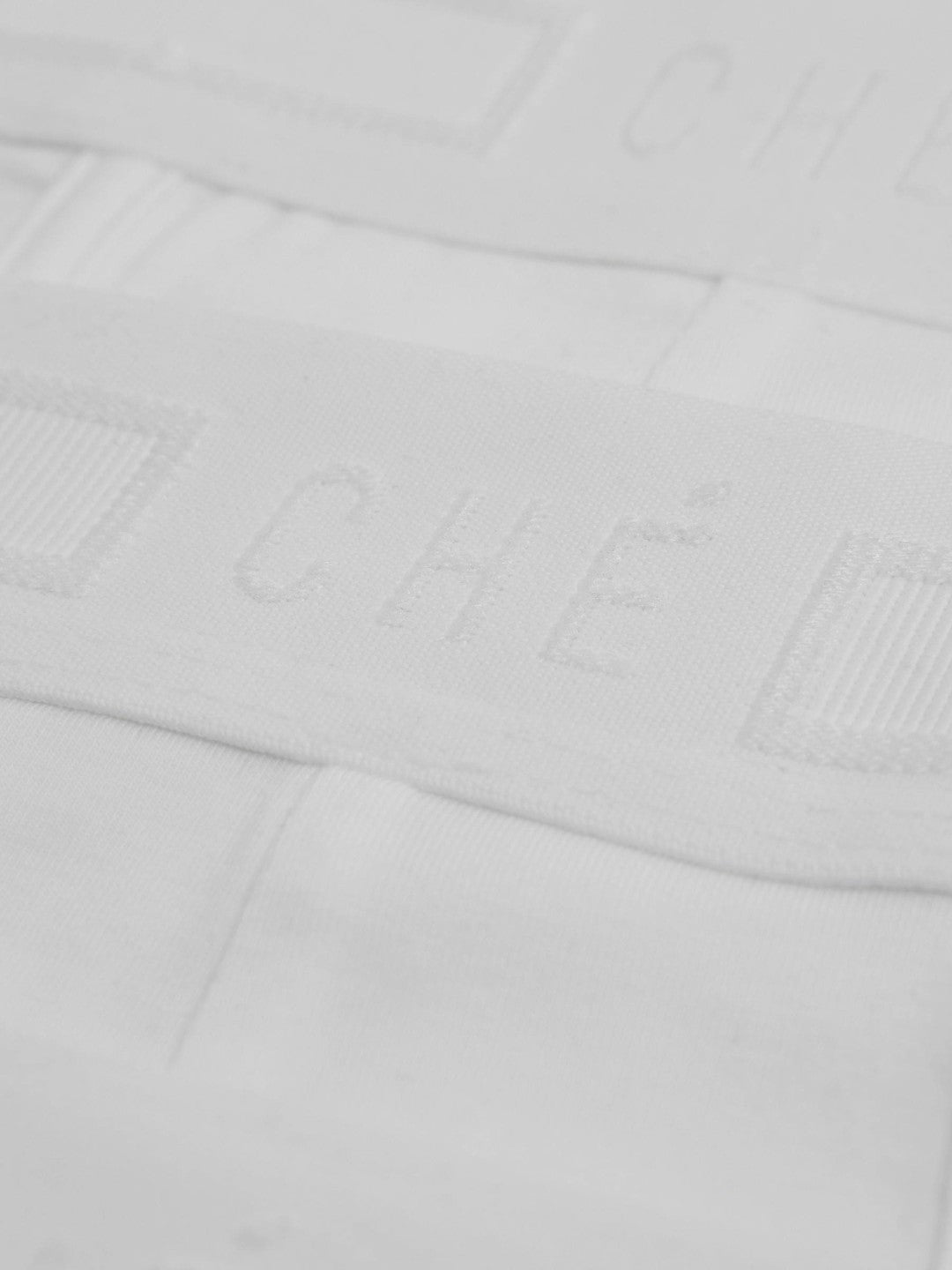 CHÉ Studios Boxer Trunks with TENCEL™ Fibers in White