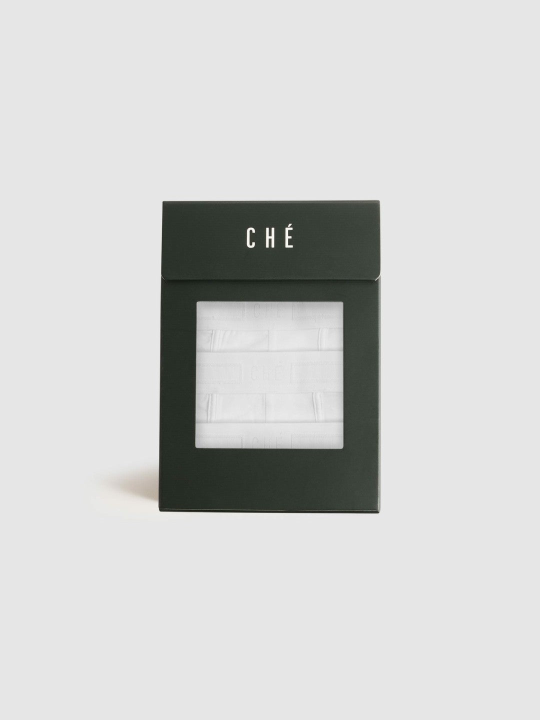 CHÉ Studios Boxer Trunks with TENCEL™ Fibers in White