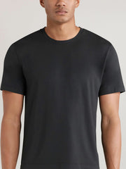 CHÉ Studios Crew Neck T-Shirt with TENCEL™ Fibers in Black