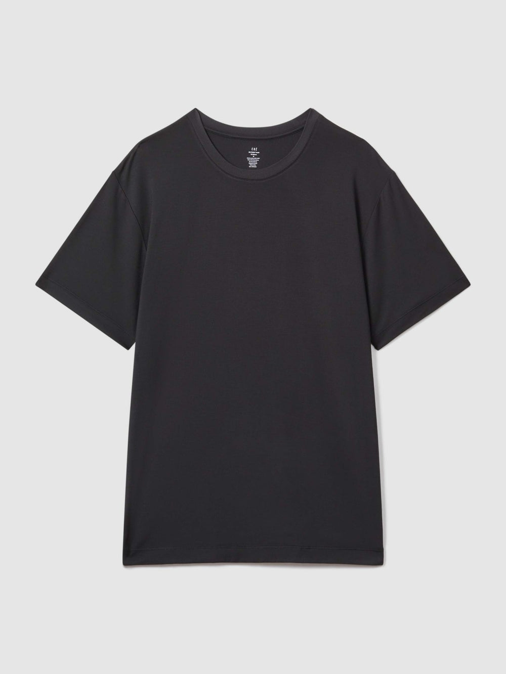 CHÉ Studios Crew Neck T-Shirt with TENCEL™ Fibers in Black