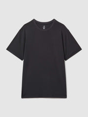 CHÉ Studios Crew Neck T-Shirt with TENCEL™ Fibers in Black