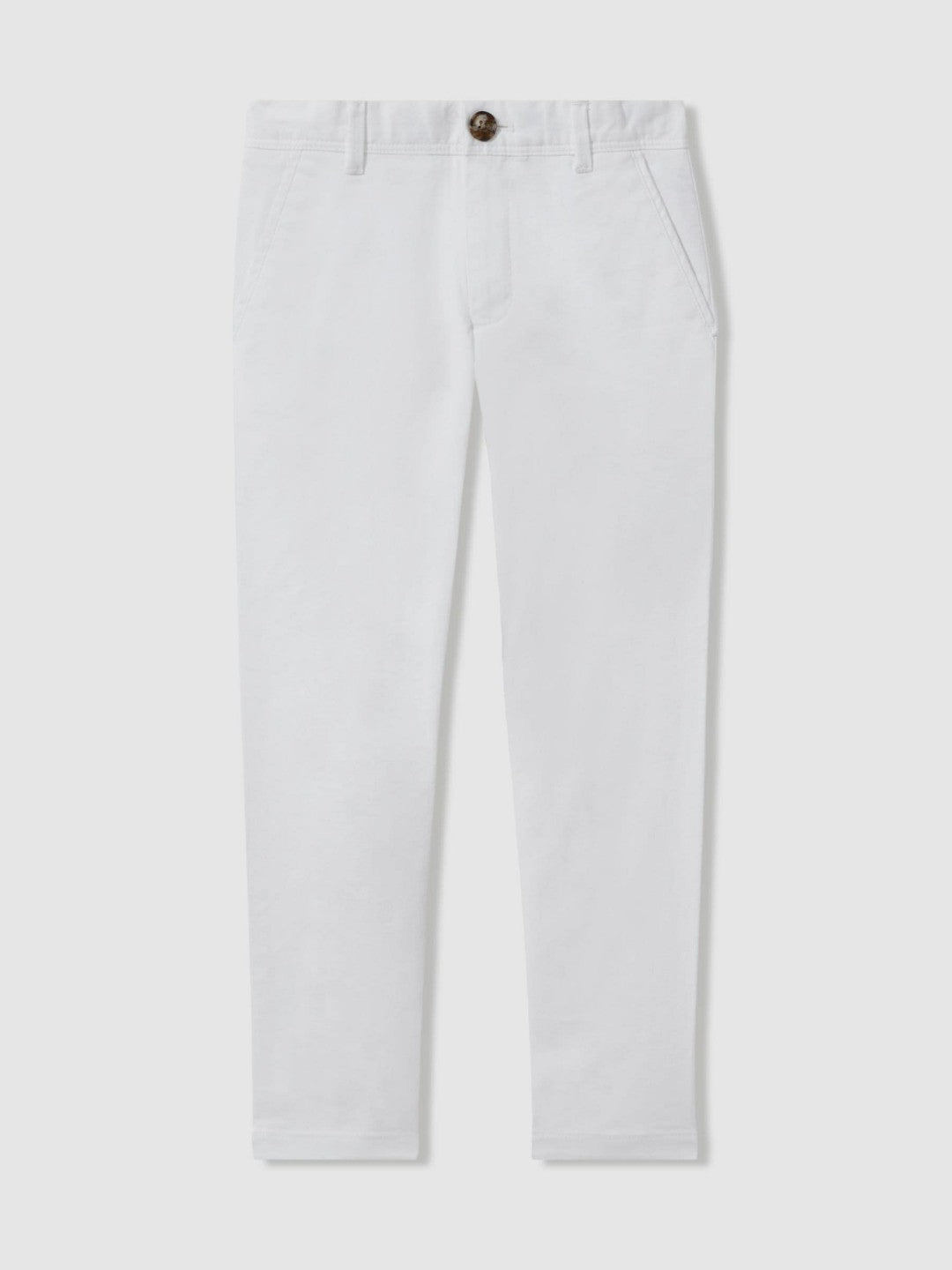 13-14 yrs Slim Fit Casual Chinos in White
