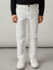 13-14 yrs Slim Fit Casual Chinos in White