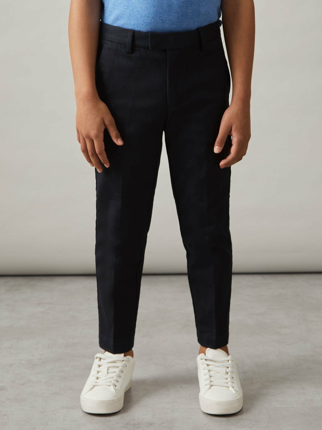 3-9 yrs Slim Fit Tapered Chinos in Navy
