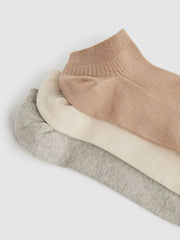 3 Pack of Trainer Socks in Multi