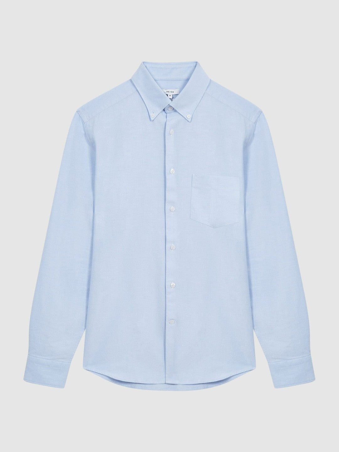 Soft Wash Button Down Oxford Shirt in Soft Blue