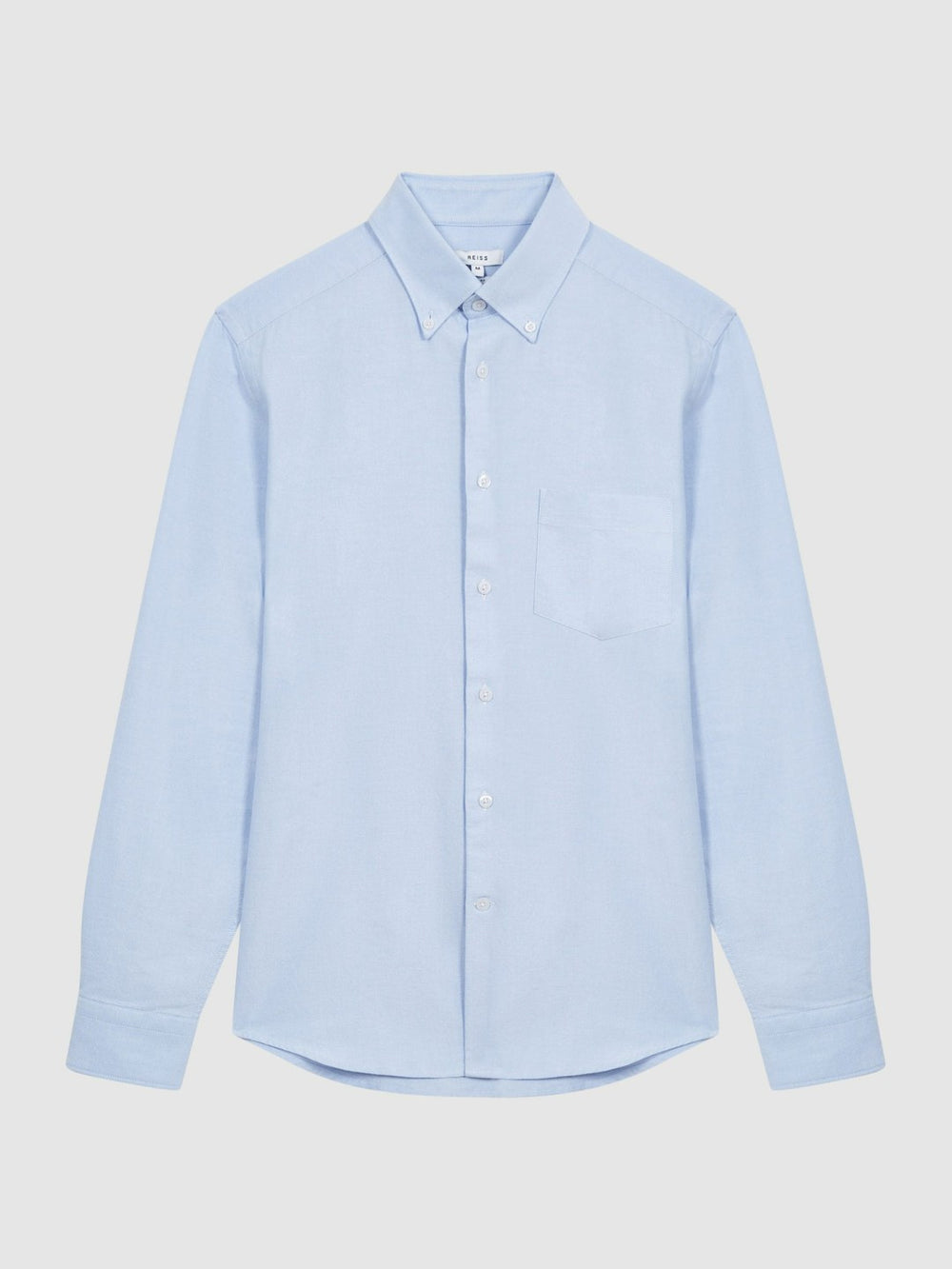Soft Wash Button Down Oxford Shirt in Soft Blue