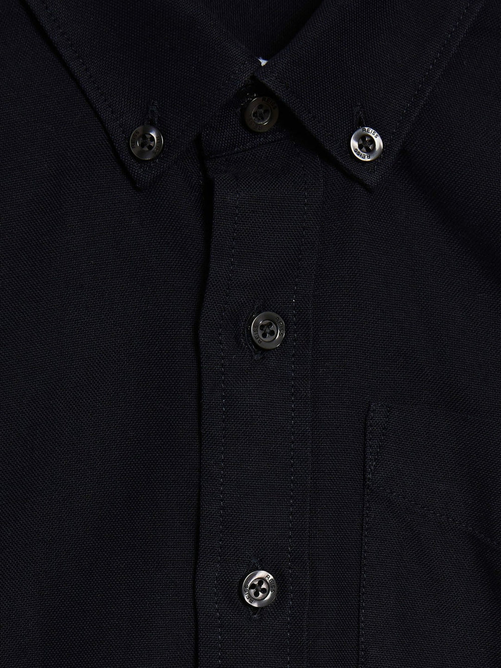 Junior Button Down Oxford Shirt in Navy