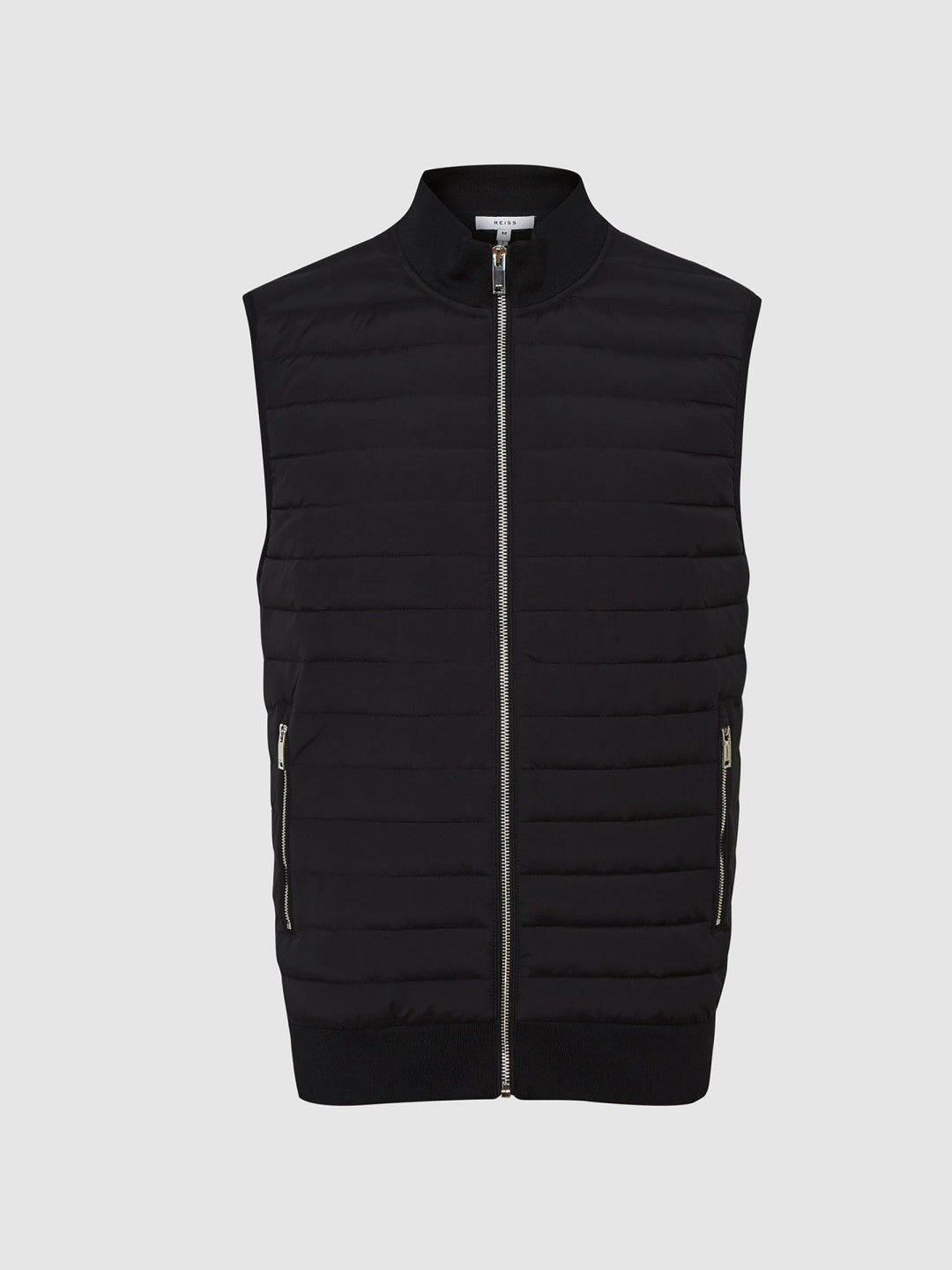 Hybrid Quilted Gilet in Black