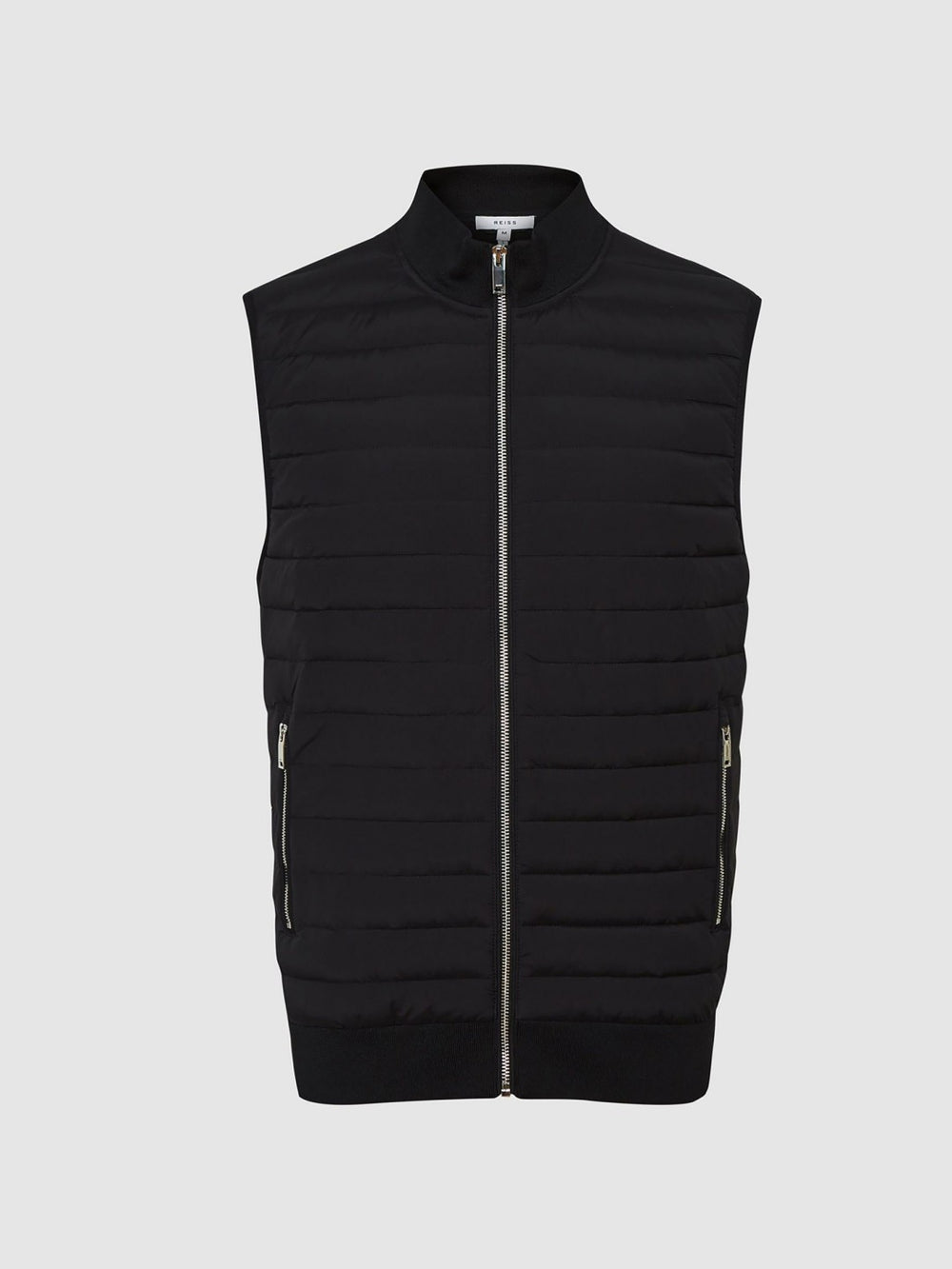 Hybrid Quilted Gilet in Black