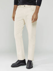 Straight-Leg Jeans in White