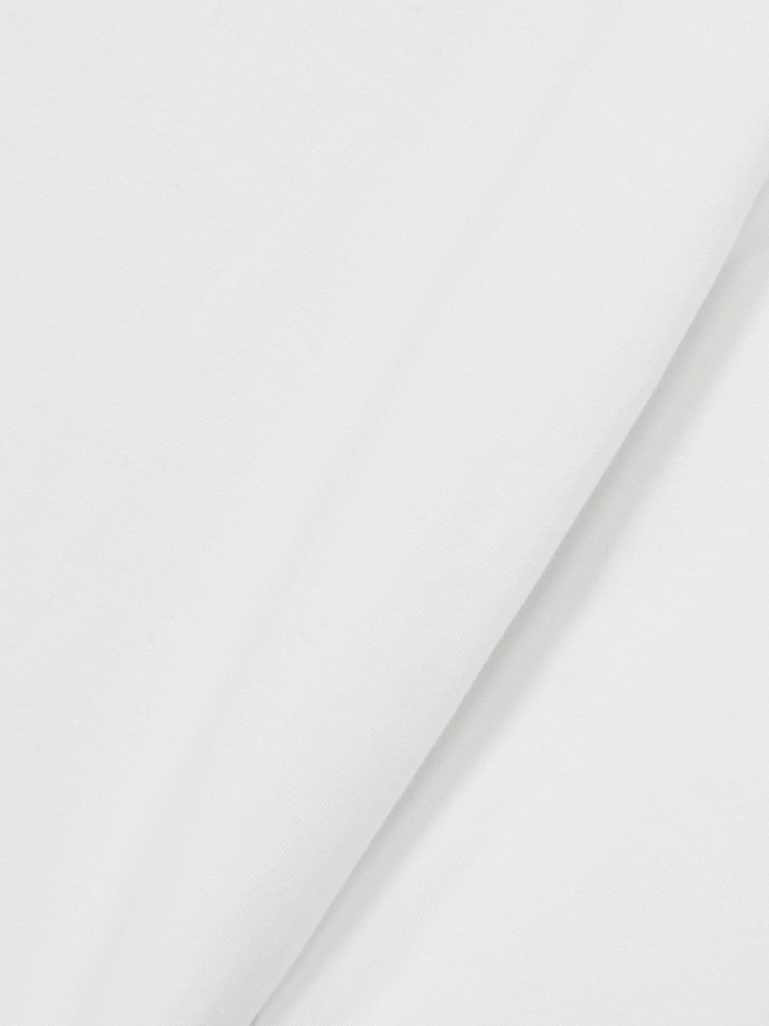 9-13 yrs Cotton-Jersey Roll-Neck Top with Stretch in Ivory