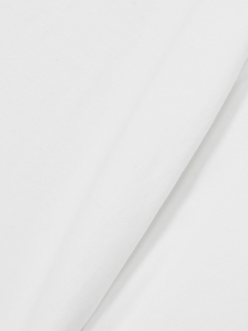 9-13 yrs Cotton-Jersey Roll-Neck Top with Stretch in Ivory