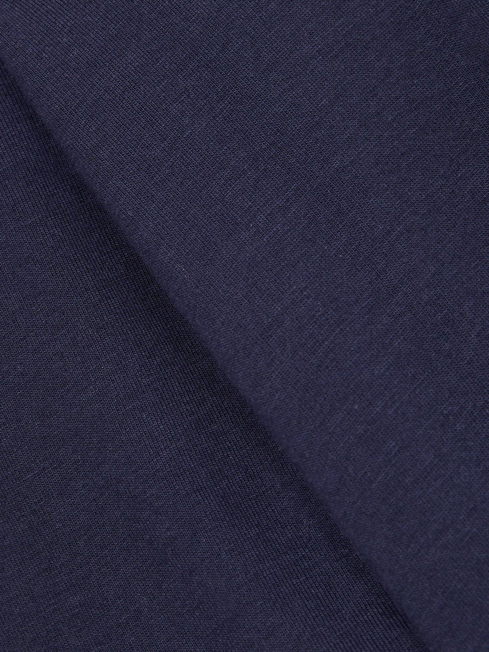 4-9 yrs Cotton-Jersey Roll-Neck Top with Stretch in Navy