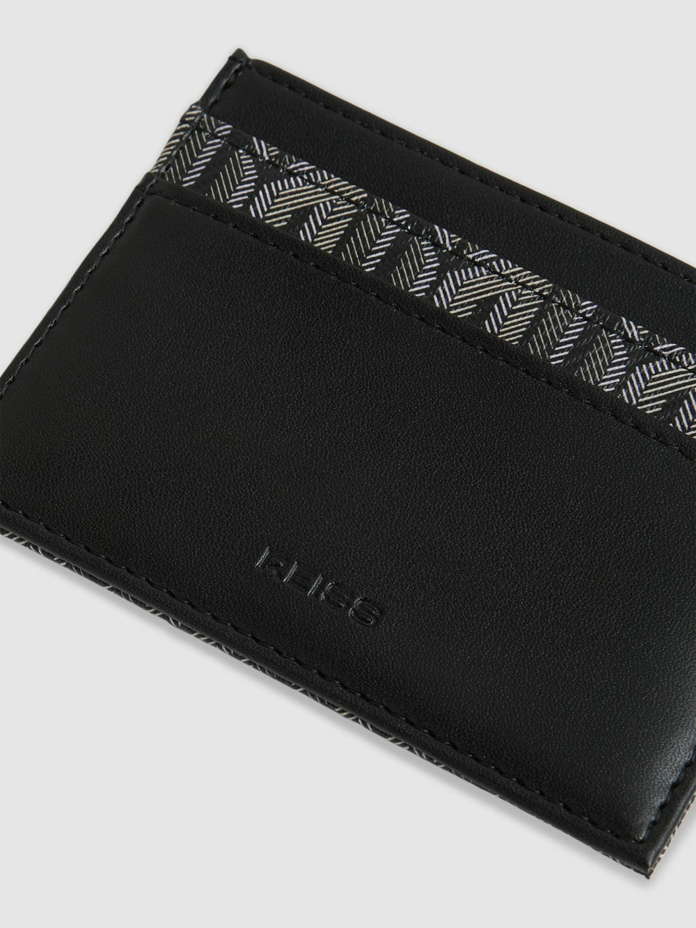Monogram Canvas Card Holder in Black