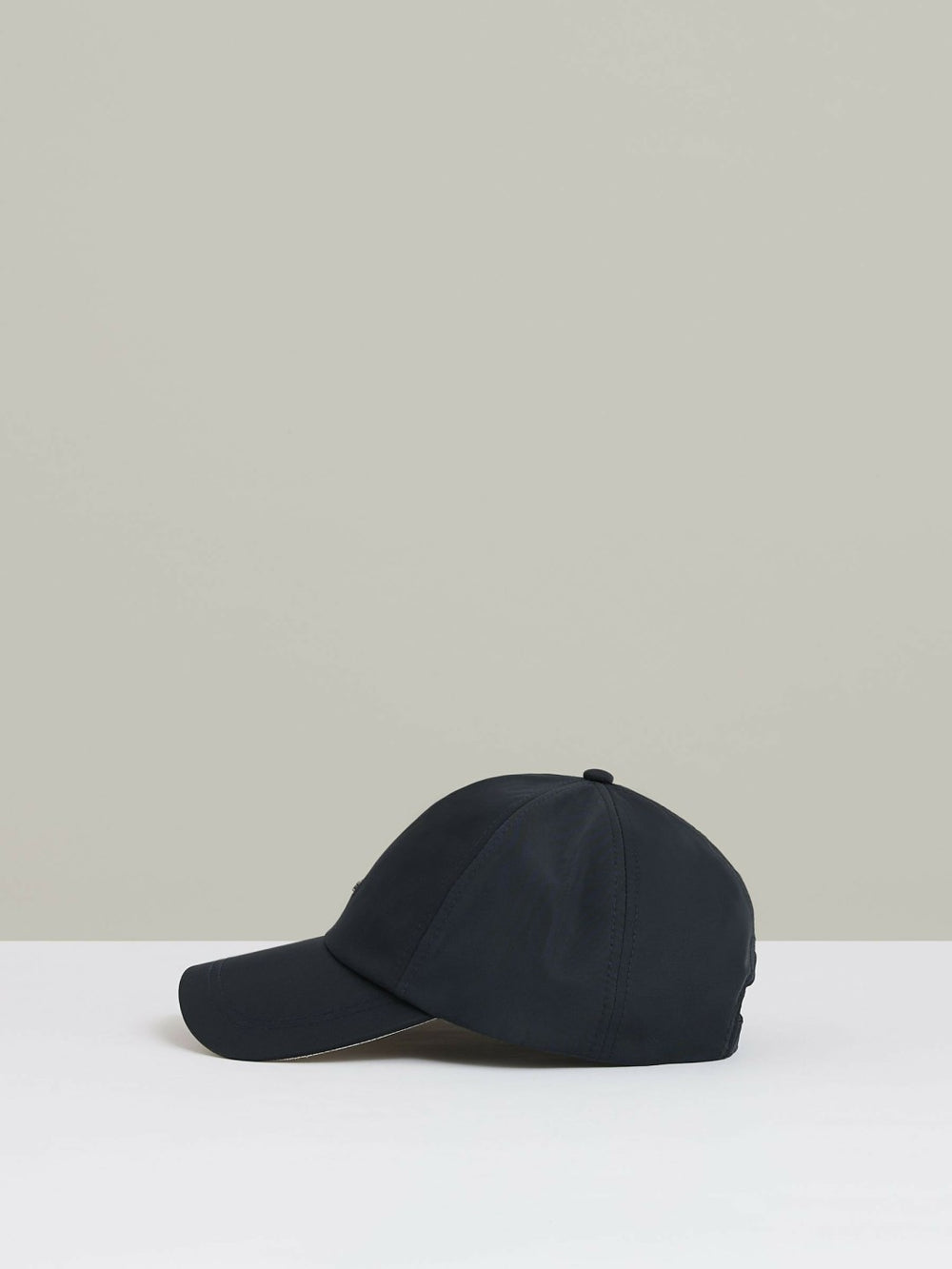Logo Lettering Baseball Cap in Navy