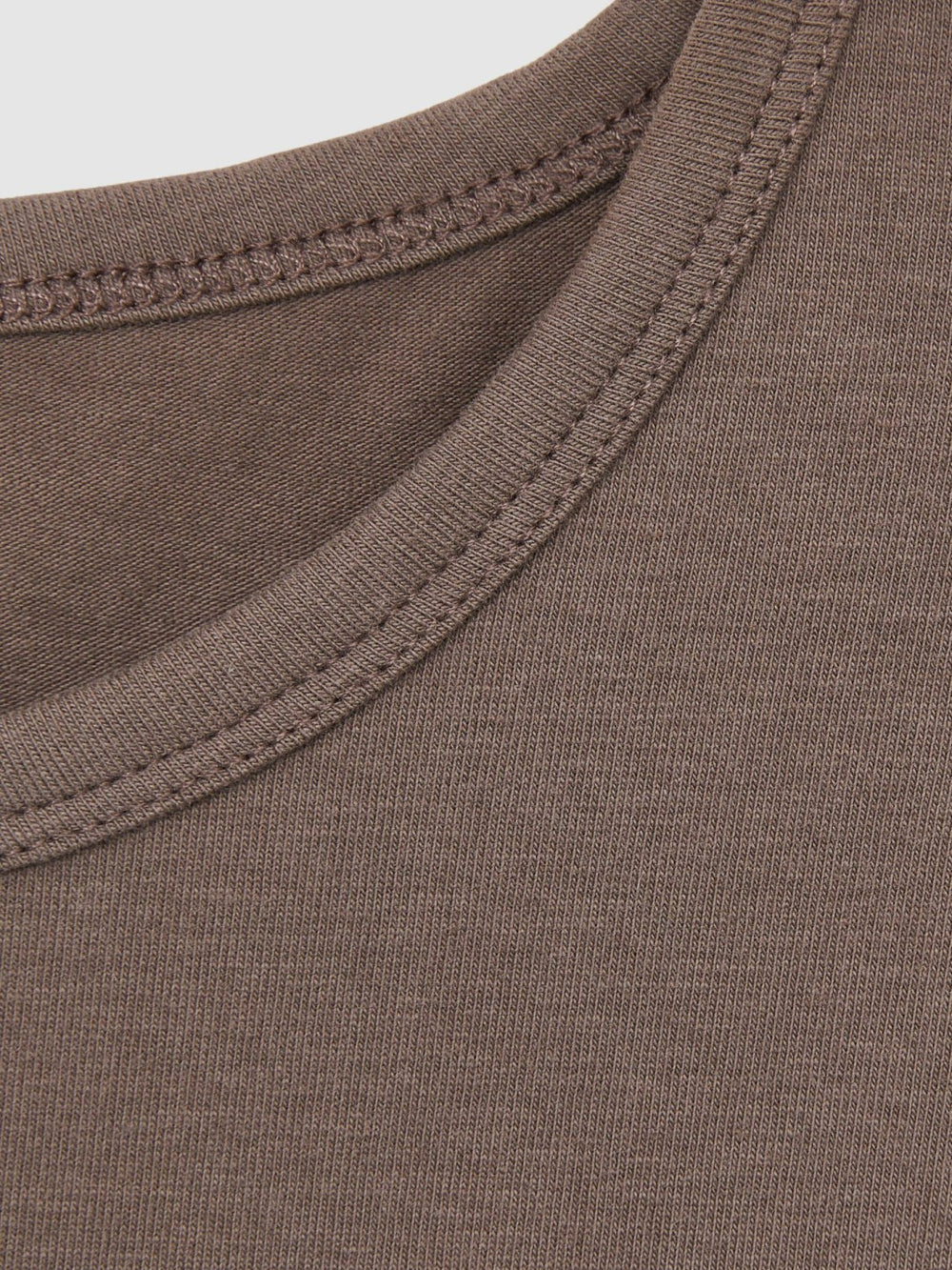 Stretch-Cotton Crew-Neck T-Shirt in Mink