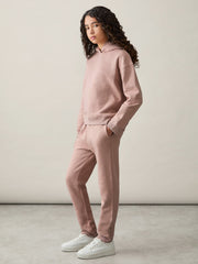 13-14 yrs Cotton-Blend Hoodie And Joggers Set in Mink