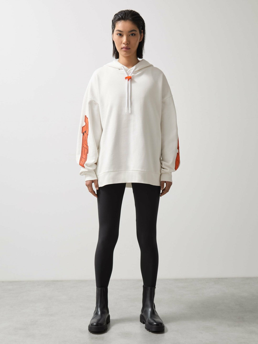 McLaren F1 Team Oversize Toggle Hoodie Unisex Fit in White