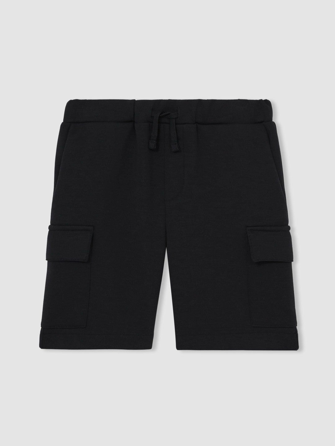 3-9 yrs Interlock-Jersey Cargo Shorts in Navy