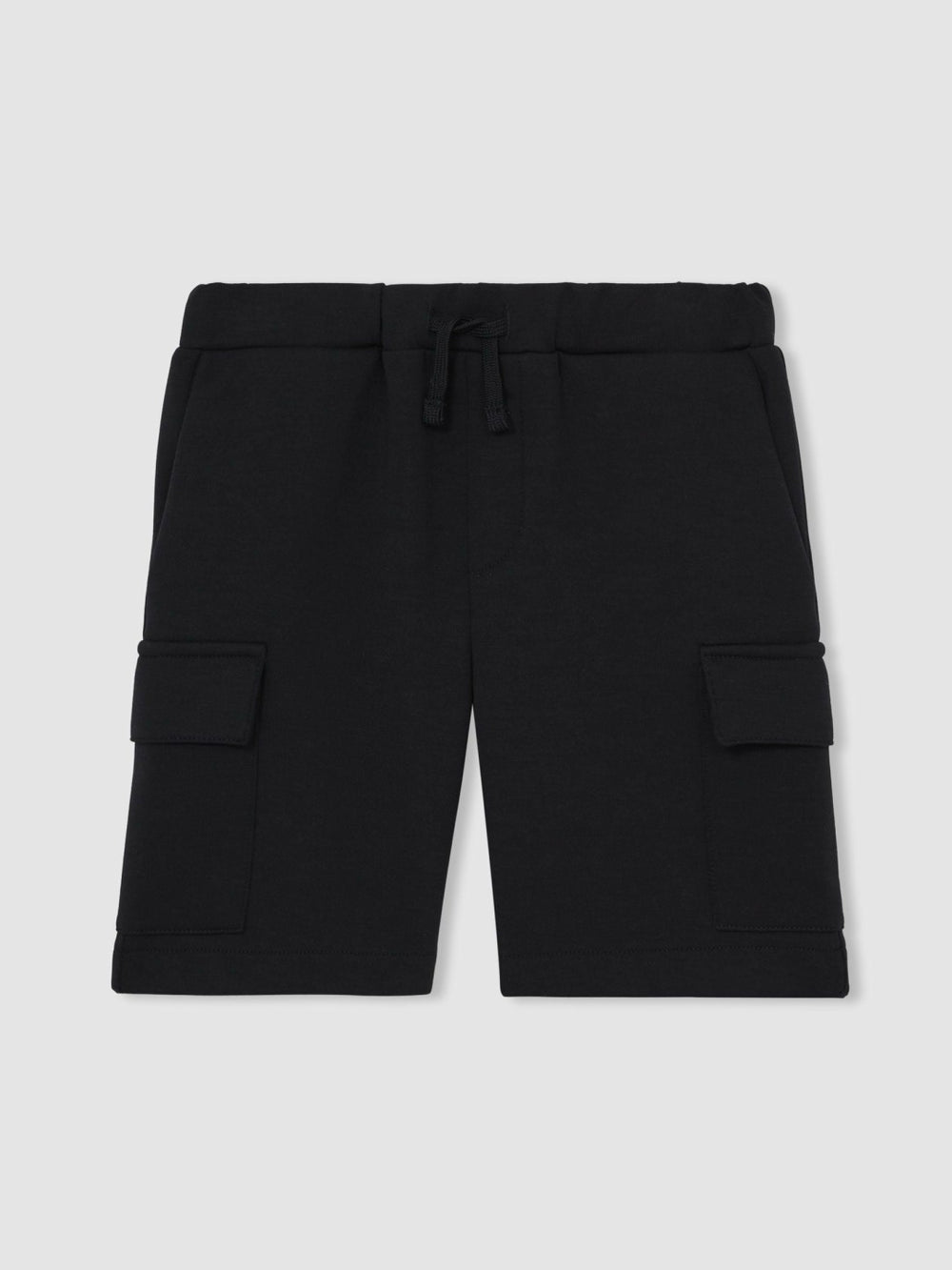 3-9 yrs Interlock-Jersey Cargo Shorts in Navy