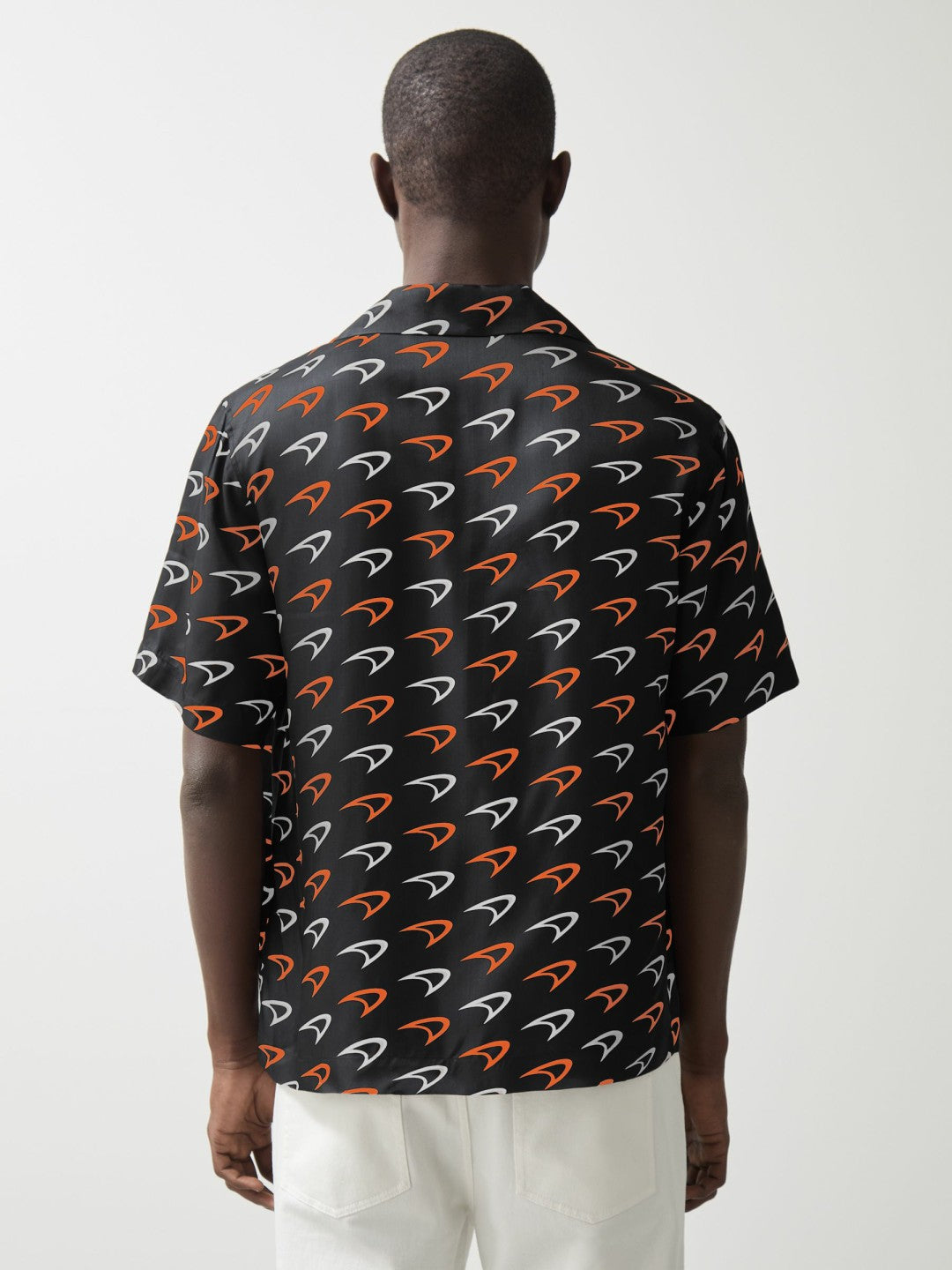 McLaren F1 Team Speedmark Logo Shirt in Black