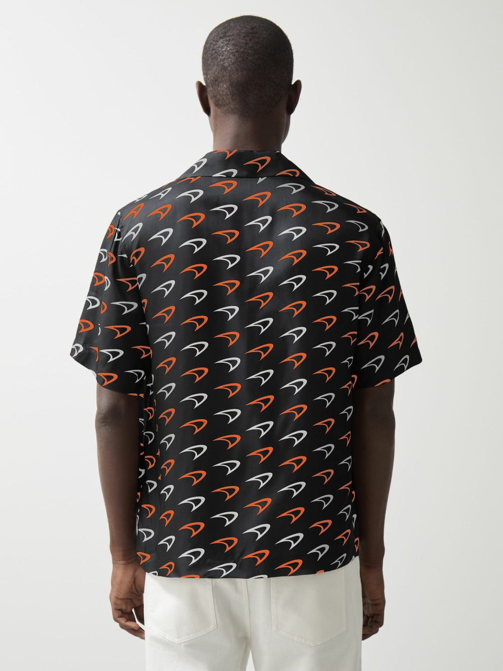 McLaren F1 Team Speedmark Logo Shirt in Black
