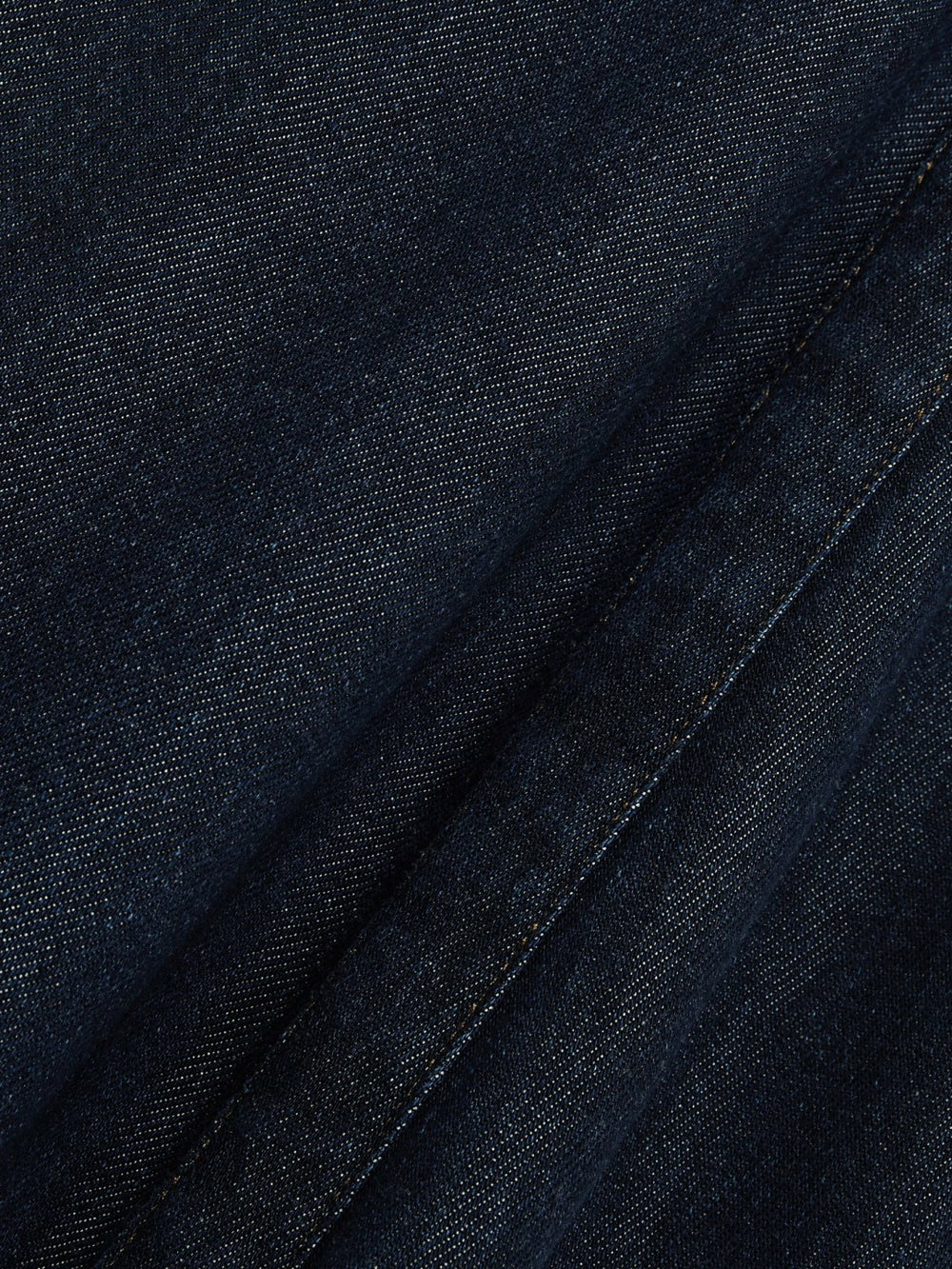 Denim Halterneck Maxi Dress in Indigo