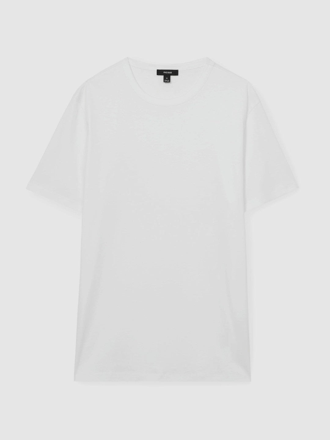 Mercerised-Cotton Crew-Neck T-Shirt in White