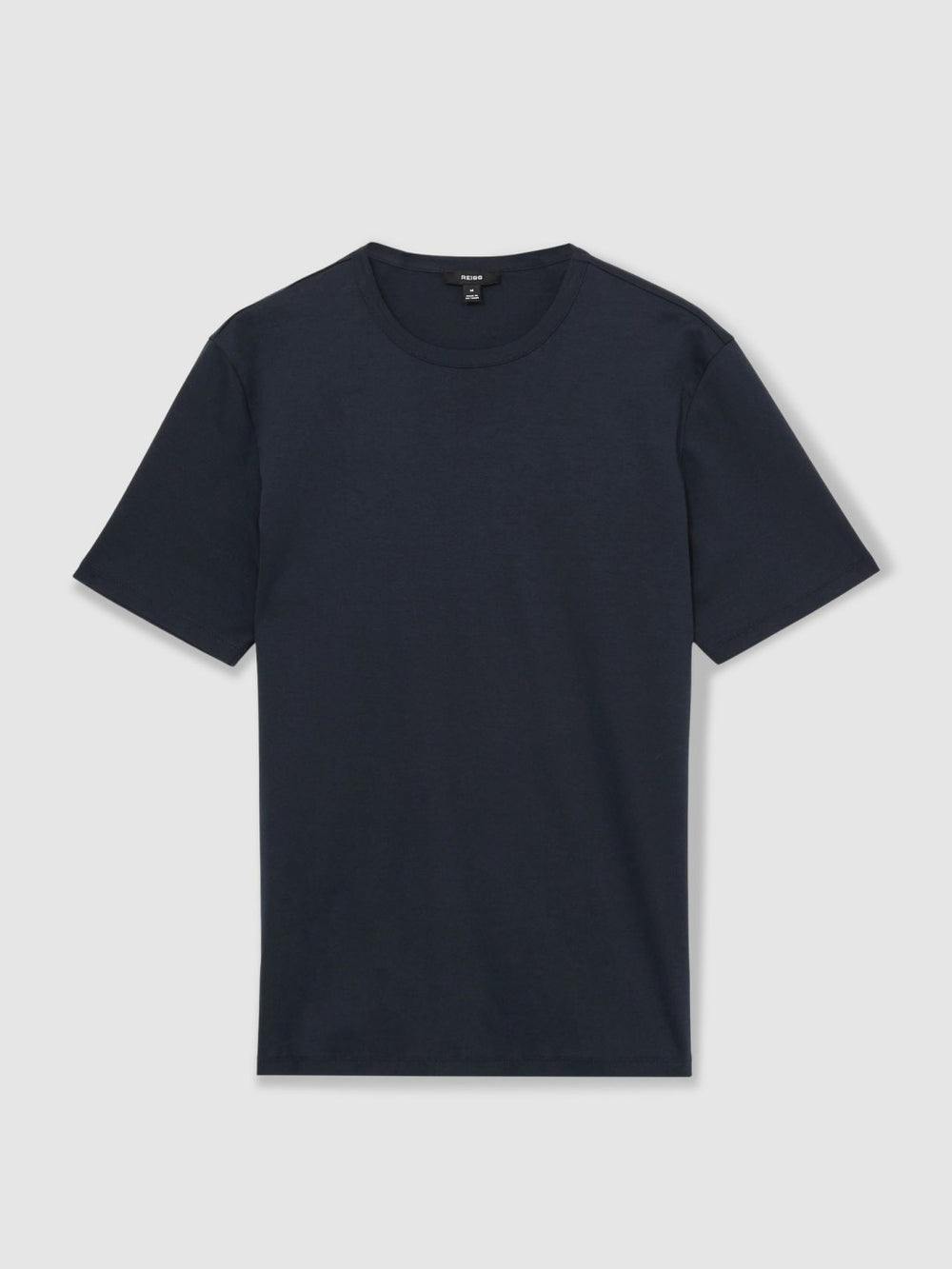 Mercerised-Cotton Crew-Neck T-Shirt in Navy