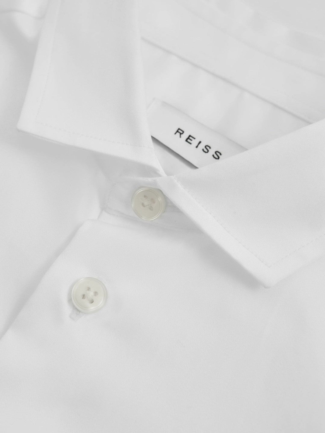 9-13 yrs Slim-Fit Cotton Shirt in White