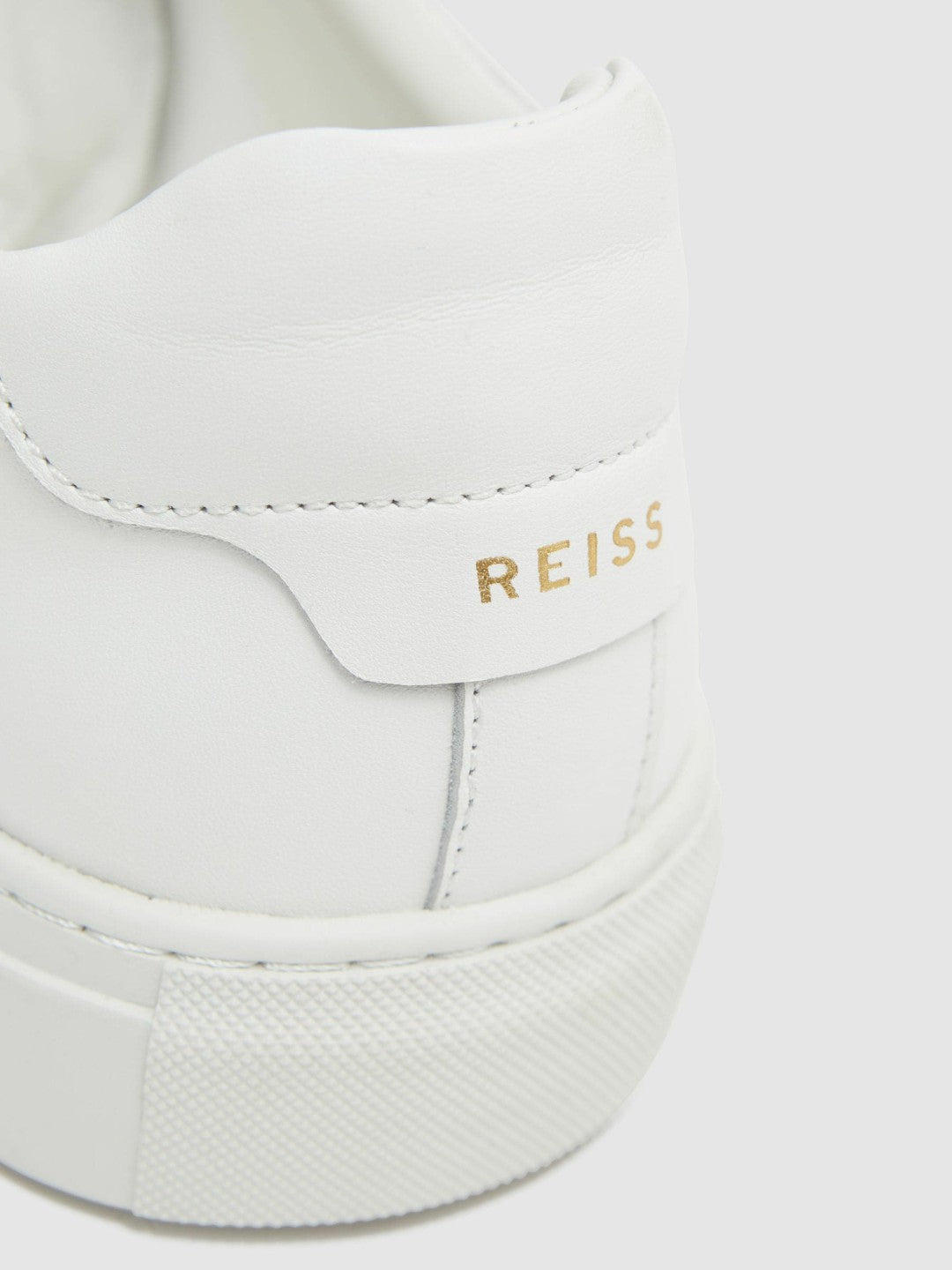Leather Low-Top Trainers in White