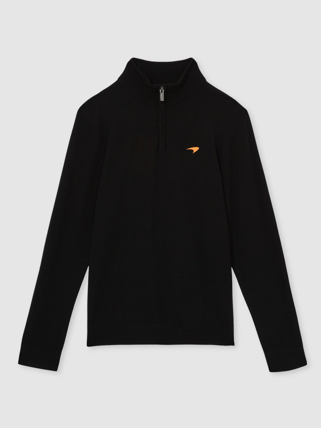 McLaren F1 Team Merino Half-Zip Jumper in Black