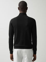 McLaren F1 Team Merino Half-Zip Jumper in Black