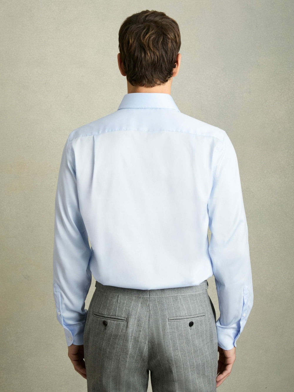Regular Fit Shirt in Soft Blue