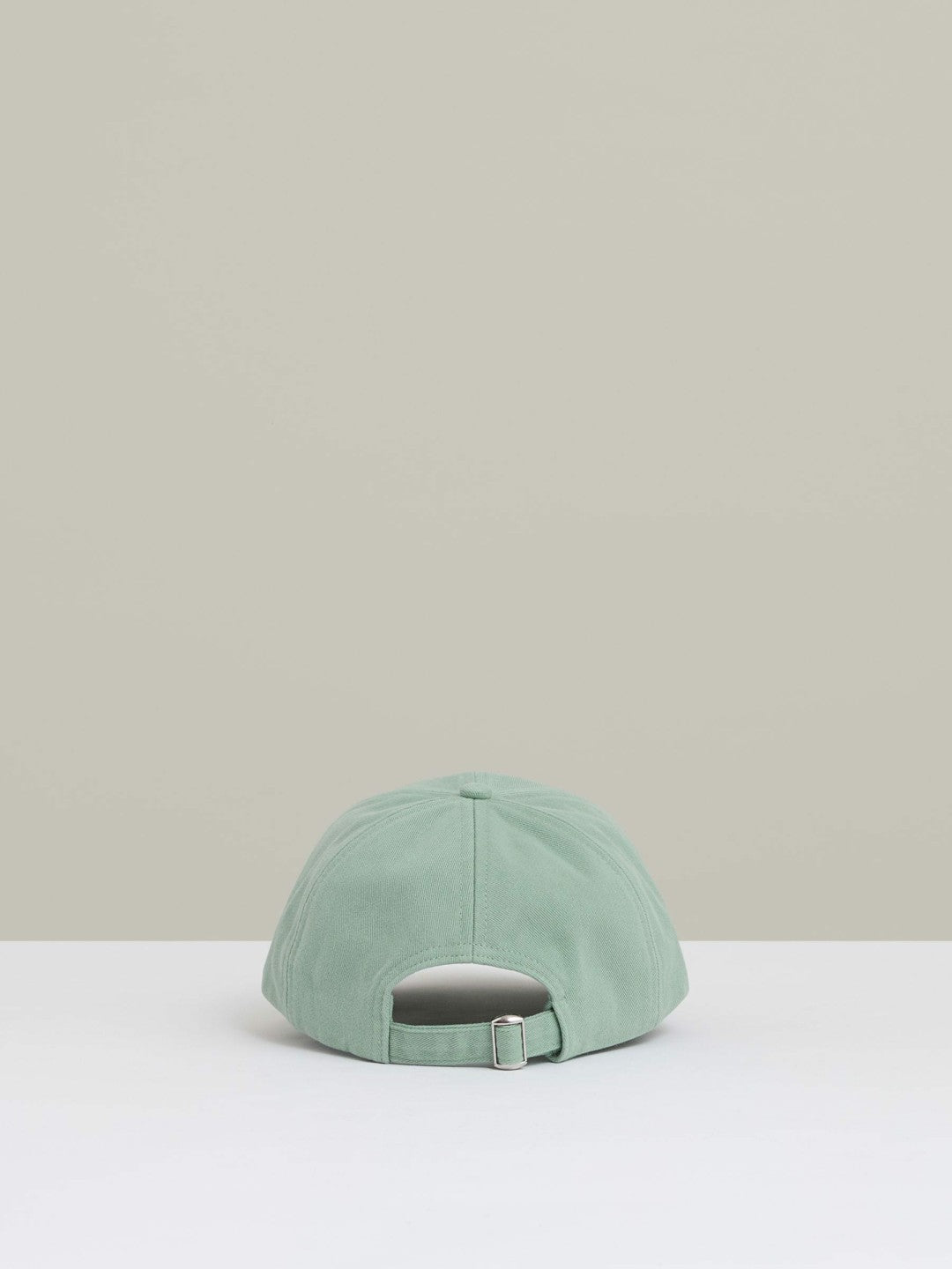 Cotton Logo-Embroidered Baseball Cap in Washed Green