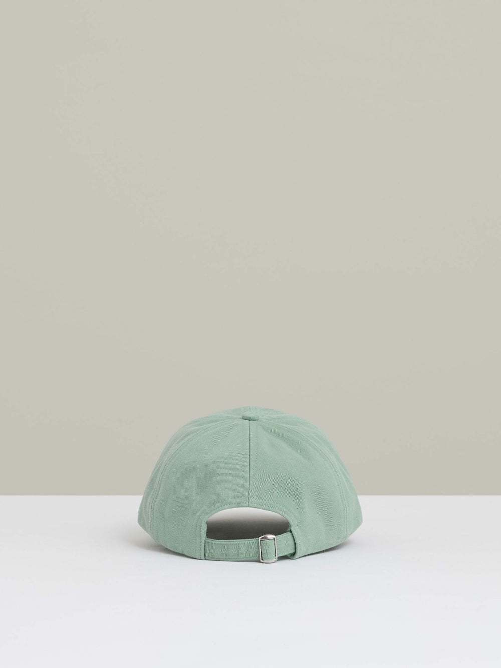 Cotton Logo-Embroidered Baseball Cap in Washed Green