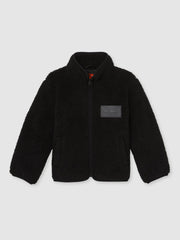 13-14 yrs Unisex Fit McLaren F1 Team Embroidered Fleece Jacket in Black