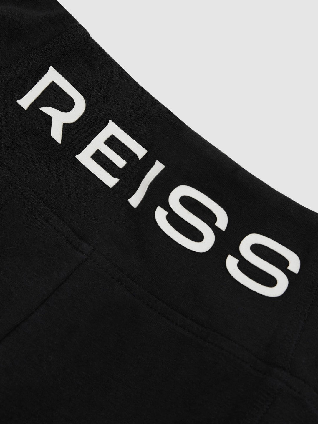 4-9 yrs Stretch Logo Print Leggings in Black