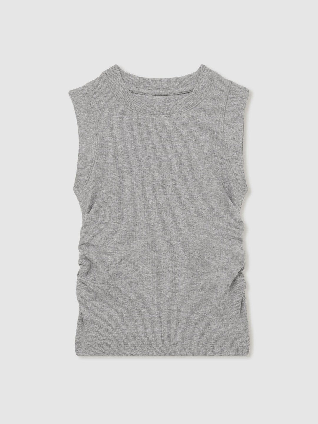 13-14 yrs Ruched Vest Top in Grey