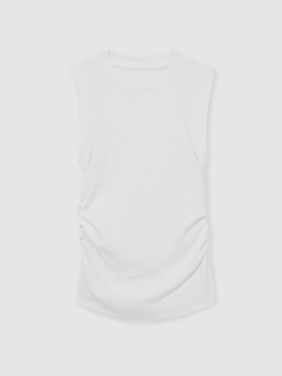 13-14 yrs Ruched Vest Top in White